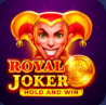 Royal Joker Hold and Win slot icoon met joker en gouden munt